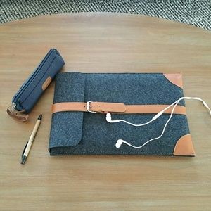 15" Laptop Case, Book & Document Sleeve